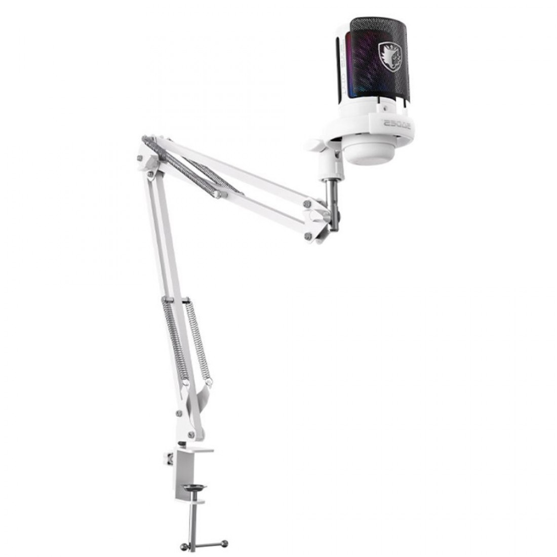 Sades TYTO RGB Gaming Microphone - White Sades TYTO RGB Gaming Microphone - White
